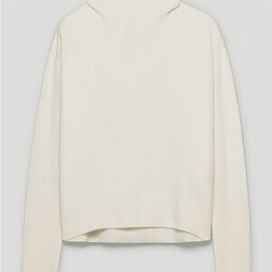 Aritzia Wilfred luxe cashmere cyprie Cream Sweater